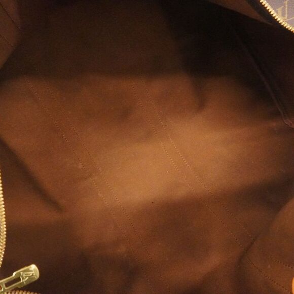 Louis Vuitton Boston Bag Monogram Keepall 55 M41424 Brown Men Women Unisex - Picture 4 of 10